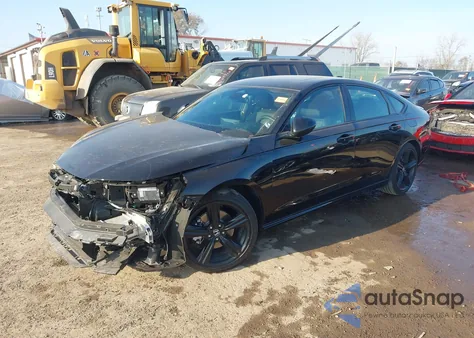 2025 Honda Accord Hybrid Sport-L из США, поврежденный, VIN 1HGCY2F71SA060227
